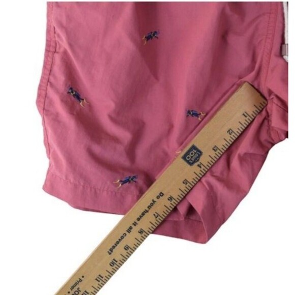 J.McLaughlin Pink Swim Shorts Size Scuba Divers Novelty Print Tropical Vacation - Picture 7 of 8